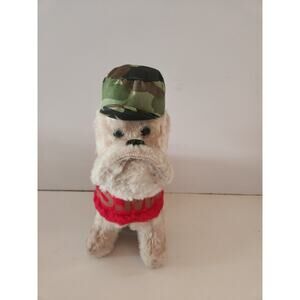 Vtg Plush Chesty Bulldog Mascot designed by A-1 Novelty Co  U.S. Marine Corps